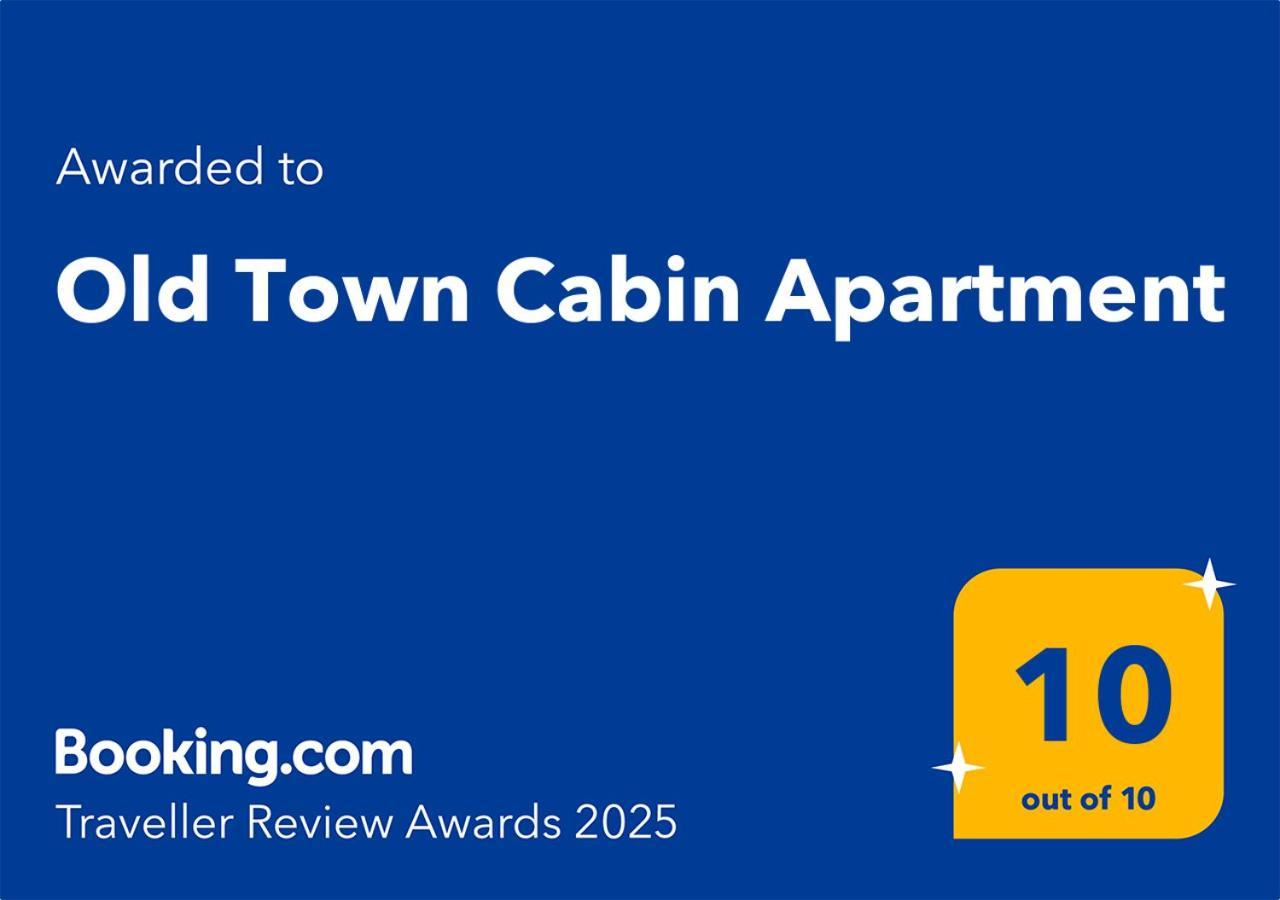 Old Town Cabin Apartment Zagrzeb Zewnętrze zdjęcie